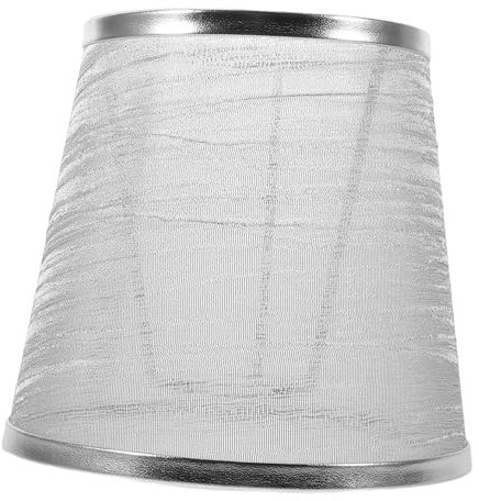 Angoily Small Pleated Lamp Shade Diameter for Bulb Lampshade Clip Lamp Shades for Table Living and Bedroom Use