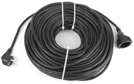 Prolunga elettrica - 50 m, 3 prese, cavo 3 Gx2,5 mm², colore nero, ideale per uso domestico o professionale, resistente e sicuro. *