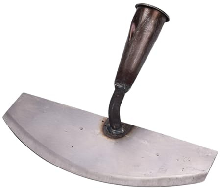 MAGICLULU Houe de Désherbage Manuelle en Acier Inoxydable Blanc, Outil de Jardinage sans Poignée, Multifonction pour Creuser, Bêchage et Désherbage, 1 Pièce, Usage Jardin et Entretien