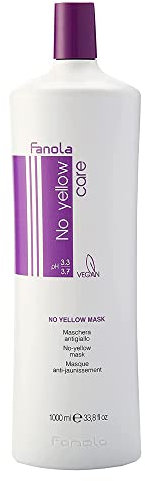 Fanola No Yellow Mask - Pflegekur, 1 l, Banane