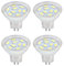 Lampade MR11 GU4 LED 2W, pari a 20 W lampade alogene, bianco freddo 6000K, AC/DC 12 V, la casa, Paesaggio, da incasso, illuminazione della pista(4 Pezzi)