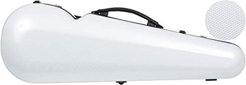 Estuche para Violín Fiberglass 4/4 Vision point plata M-case + bolsa de música