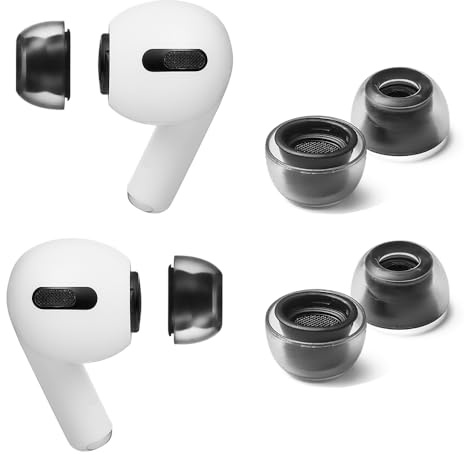AZLA SednaEarfit Crystal for AirPods Pro Gen1 and 2/2 Pairs (MS)
