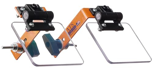 ATS UGS-1 Bench Grinder Eye Shield Kit | OSHA Compliant Safety Guards for 6 Baldor Grinders | Adjustable Lexan Shields | Made in USA