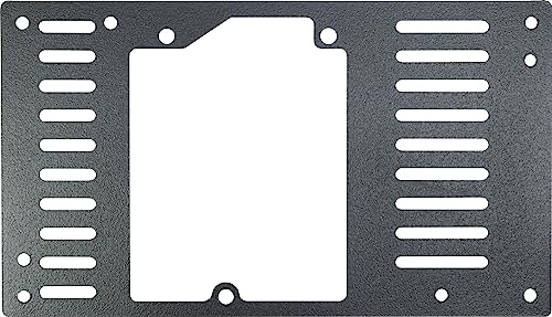 Inter-Tech AC Netzteilblende ATX-04, ATX-TFX, Stahl,lackiert