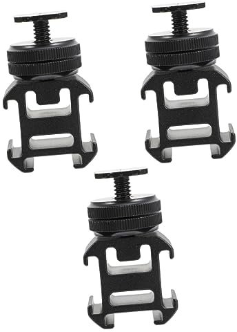 Gatuida 3sätze Hot Shoe Mount Adapter Für Kamera Flexibles Zubehör Für Mikrofone Led-Lichter Und Mehr Für Fotografie Und Videoaufnahme