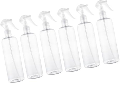 minkissy Kunststoff-sprühflaschen Für Pflanzen Backen 6er-pack 500 Ml Wassersprühflaschen Garten-pumpsprüher Komfortgriff