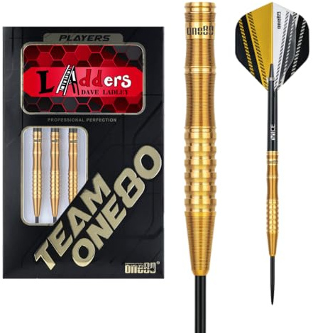ONE80 Dave Ladley 90% - Steeldarts