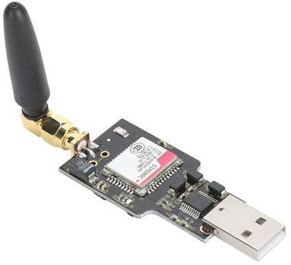 Module GSM GPRS, Modem de Communication Fil USB avec, Transmission de Données SMS Vocales par Téléphone, Indicateur en Temps Réel pour Une Couverture Mondiale