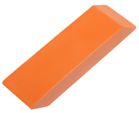 CIYODO Borrador de Goma Naranja para Eliminar Manchas y Rayones en Sartenes de Hierro y Estufas, Reutilizable y Fácil de Lavar para Limpieza Diaria