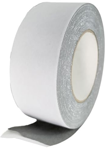 Tiruiya Nastro Barriera al Vapore, Nastro Adesivo Flessibile per Film Barriere al Vapore e Membrane di Copertura, Ultra Resistente ed Flessibile (5cm x 25m x 2 rotoli)