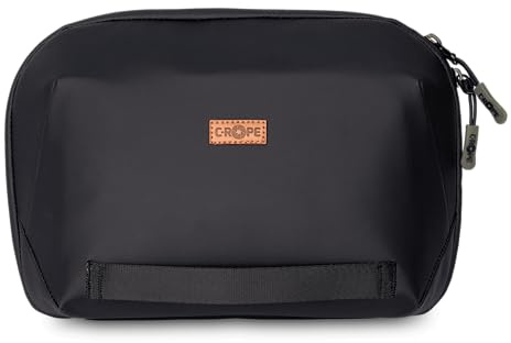 C-Rope wasserfeste Premium Elektronik Organizer Tasche zum Reisen - Kabeltasche für Elektro Zubehör - Tech Pouch