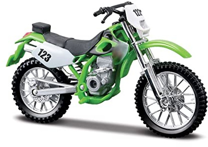 1/18 Motorcykel Cykel Diecast Model Leksak För Barnpresenter Vuxenkollektion För Kawasaki KLX 250SR
