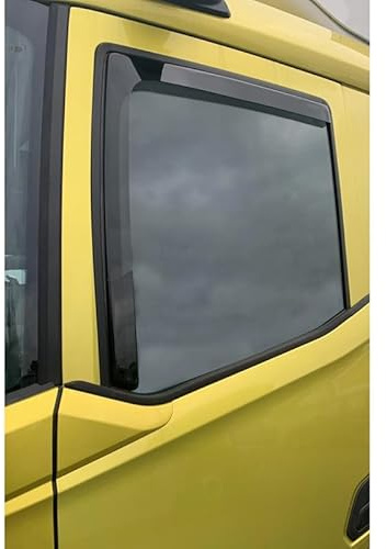 DGA Déflecteurs d'air Compatible avec DAF XF, XG, XG+, XD 2022- (2-pièces), Gris fumé