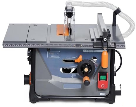 Scie sur table Raboteuse électrique de chantier 15000 tr/min 6,5 po 1800 W for le travail du bois