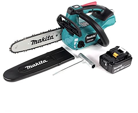 Makita DUC 254 G1 18 V Brushless Tronçonneuse sans fil 25 cm + 1x Batterie 6,0 Ah - sans Chargeur