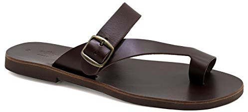 EMMANUELA handcrafted for you Herren PoseidonFlache Sandale