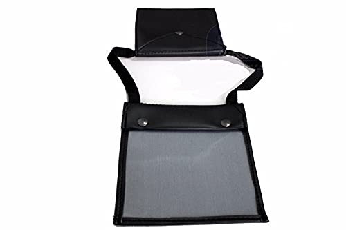 Porta Targa Prova Astuccio Portatarga Prova auto Doppia Tasca per libretto e Documenti custodia - 18336