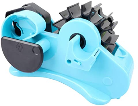 Mehrere Rollenschnitt-Wärmebandabroller Sublimation für Wärmeübertragungsband, Klebebandabroller mit 2,5 cm und 7,6 cm Kern, Blau