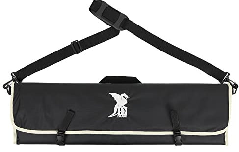 Drake Bogentasche für Take-Down Bögen – gepolstert aus robustem Nylon mit Clipverschlüssen – passt für Mittelstück bis 25 Zoll & Wurfarme bis 70 Zoll – inkl. Schultergurt & Zubehörtaschen