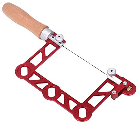 Mini Hand Saw for Jewellers, Woodworking, Metalworking, Crafts, U-Shaped Fretsaw for Woodworking with Wooden Handle (3 inches)