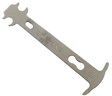 POPETPOP Bicycle Chain Checker Chain Wear Tool Portable Easy to Use for Bike Repair