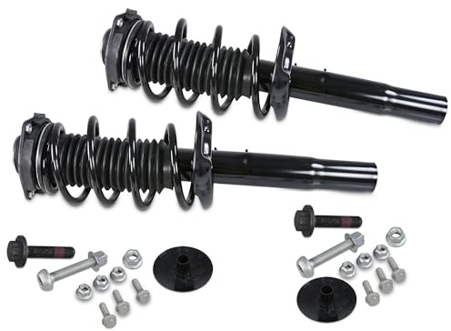 ATEC Germany 2x Federbein komplett vorne Vorderachse rechts | Kompatibel mit: AUDI A3 Cabriolet, SKODA OCTAVIA II, OCTAVIA II Combi, VW BEETLE, BEETLE Cabriolet, GOLF PLUS V, GOLF V