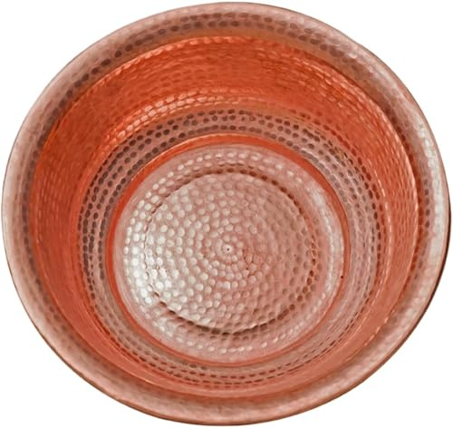 Incinérateur en cuivre Bol à feu portable Bol de pique-nique de camping Baignoire en cuivre Bol extérieur en cuivre Foyer Bol en cuivre Bol à feu en cuivre for le camping Pique-nique Baril d'incinérat