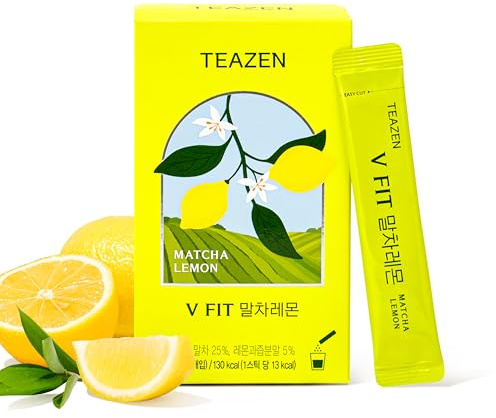 TEAZEN Tè al cedro Matcha, mix di bevande idratanti, senza zucchero, probiotici e prebiotici vivi, TZ-MTLM