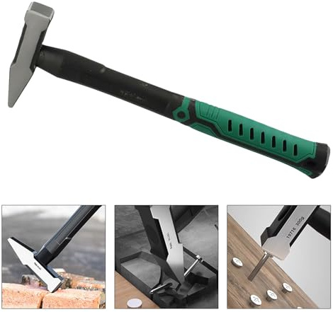 Building Tool Plastic Coated Duckbill Hammer, Integrated Hammer Head for Durable Performance (300g)