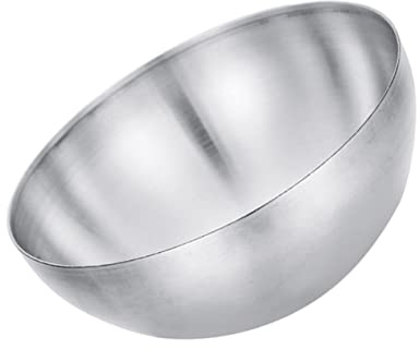ULTECHNOVO Cuenco De Acero Inoxidable Bol para Ensaladas y Arroz Resistente y Práctico para Uso Doméstico Duradero y Elegante Cocina y Comedor