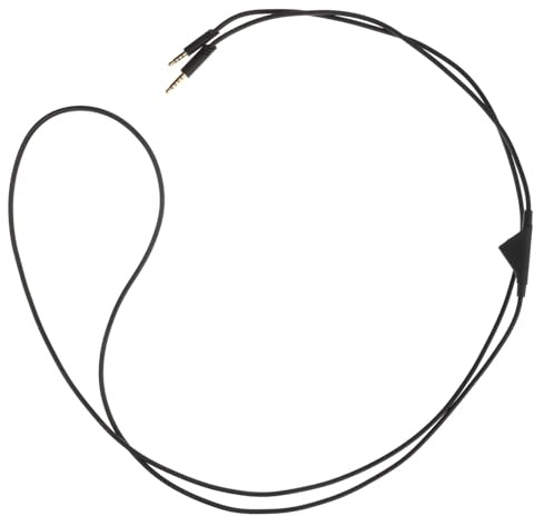 BAZEITFLOW A40 Replacement Headphone Cable Cord, Black Audio Wire Compatible Gaming Headsets, Long Sturdy Replacement Cable for Pc and Console