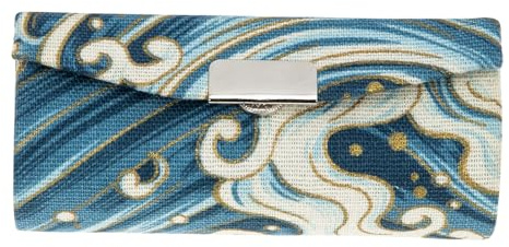 HEALEEP Portarossetto in Pelle Resistente con Specchio Integrato, Scatola Portatile Vintage per Rossetto e Lucidalabbra, Organizer Compatto per Cosmetici da Viaggio e Portagioie