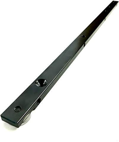WOODFAN Miter Track - Guía para construcción de trineo (guía de acero para ranuras de 19 mm, 457 mm),Tobogán para la construcción de trineos, Elemento de construcción Woodfan