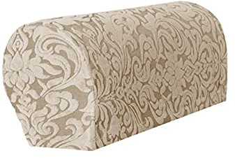 YSLJW Armlehnenbezüge, Jacquard Waschbar Elastische Couch Armlehnenschoner Armlehnenbezug Für Sessel Sofa (A-02)