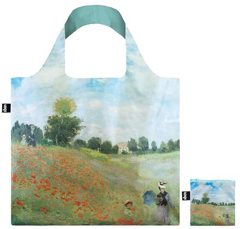 LOQI Claude Monet Wild Poppies Tasche, bunt, Zeitgenössisch