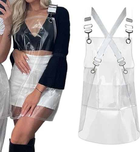 Tablier transparent, tablier de travail pour salon de coiffure - Tablier robuste imperméable et résistant à l'huile pour lave-vaisselle | Accessoires de protection réglables pour coiffeur et coiffeur,