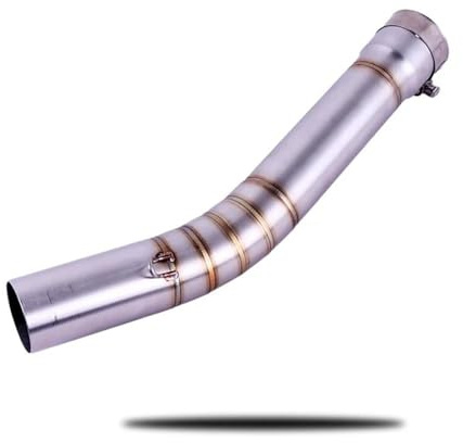 SHYYBD Tuyau D'échappement pour Moto pour Y&amaha YZF-R6 R6 1998-2005 YZFR6, Tube Intermédiaire, Collecteur Avant Pot échappement