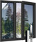 Gutsbox Lámina de espejo para ventana, protección visual, 110 x 400 cm, protección solar para ventana interior, opaca desde fuera, lámina UV, protección contra el calor, lámina protectora de