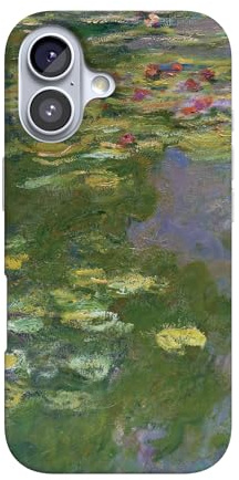 Casely iPhone 17 Case | Monet's Water Lilies | The Met Museum | Compatible with MagSafe | Classic Ultra Slim Design