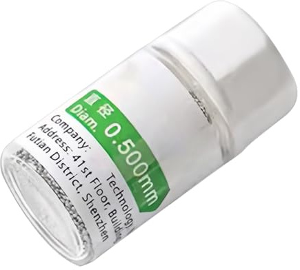 Flusso per Saldatura BGA - 25000 Granuli e Perle di Saldatura,Flusso Per Saldare Elettronico 0.3/0.4/0.45/0.5 mm - per Industria Elettronica ad Alta Precisione, Riparazione di Macchine, Telefoni e