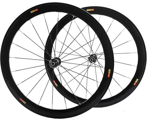 KUNYOS Rennrad Laufradsatz 700C*23C-25C-28C 40/50MM Aluminiumlegierung C/V/Scheibenbremsfelge Schnellspanner 20H Nabe für 7 8 9 10 11 Speed Laufradsatz