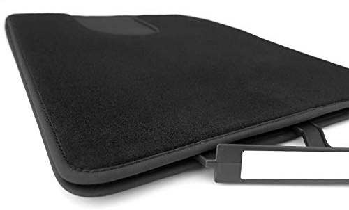 kh Teile - Alfombrilla de terciopelo para camiones Scania serie S R Premium – Kit completo – Cabina – Calidad original – Borde de piel nobuck