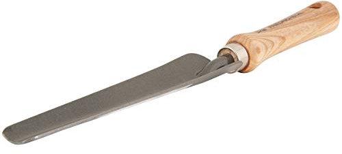 SHW-FIRE Kompakter Unkrautentferner mit 39 cm Eschenholzstiel – handgeschmiedet aus Spezialstahl, ideales Werkzeug zur umweltfreundlichen Unkrautentfernung im Garten & Beet - Made in Germany