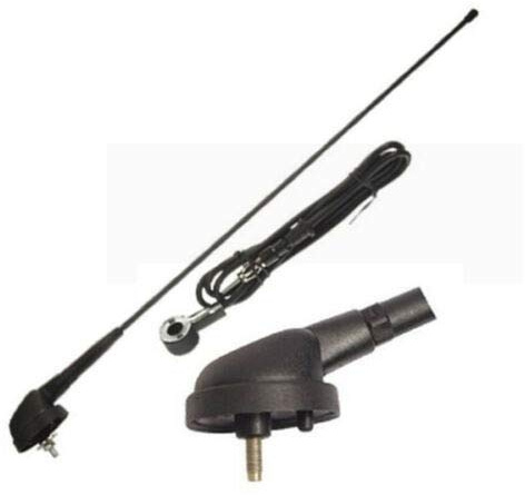 Riloer Mástil de Antena AM/FM, Antena Dab para Coche, Adaptador SMB, techo, Amplificador Universal, Amplificador, Receptor de Señal de Radio