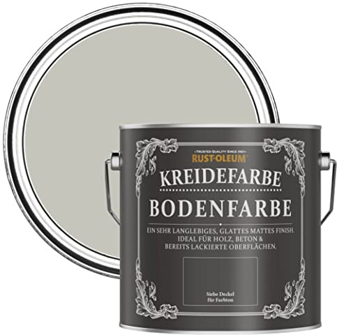 Rust-Oleum grau strapazierfähige, kratzfeste Bodenfarbe für Holz und Beton - Nebel 2,5 Litres