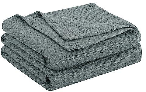 PiccoCasa Cooling Blanket Summer, Dark Grey 150cm x 200cm | All Seasons Breathable Throw for Hot Sleepers, Soft and Lightweight for Bed, Sofa Thin Blanket Summer Keep Cool