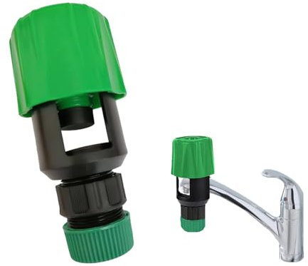 Kitchen Tap Connector with Mixer Hose Adapter for Indoor and Outdoor Pipe Fittings