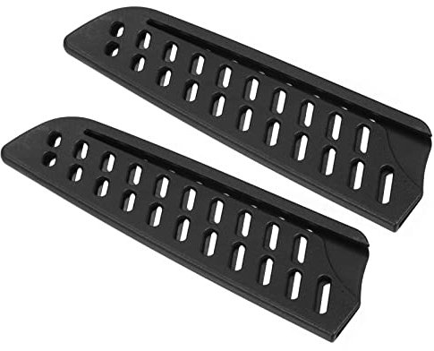 PATIKIL PP Sicurezza Coltello Copertura Manicotti per 5 Santoku Coltello, 2pz Coltelli Edge Protezione Protezione Universale Coltello Fodero Portatile per Cucina, Nero