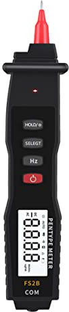 Homoyoyo Multimeter Automatisch Digital Mit Taschenlampenfunktion Und Ncv-messung Lcd-anzeige Mit Hinterleuchtung Kompakt Und Praktisch Für Einhandbedienung